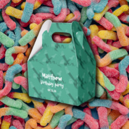 Favoritruta för födelsedagsfest med grönten Hallow Presentaskar