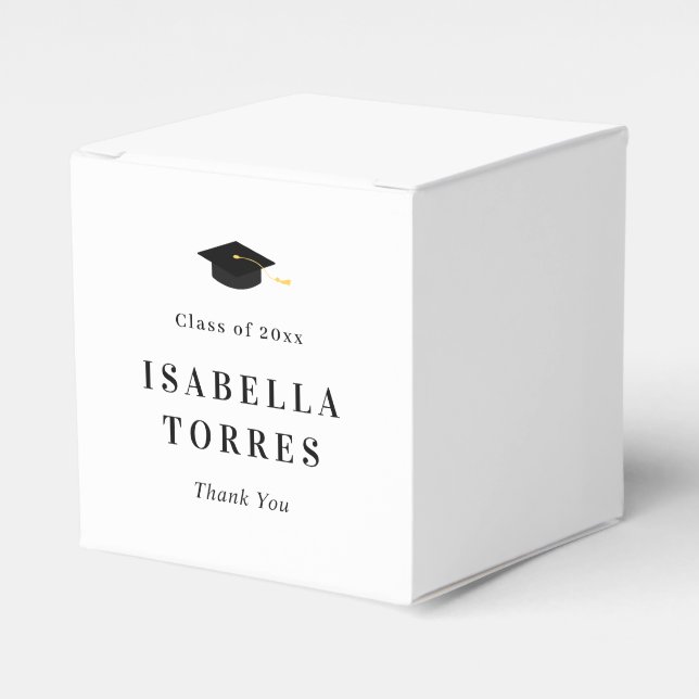 Favoritruta för glorig Studentfest Presentaskar (Framsidan Sidan)