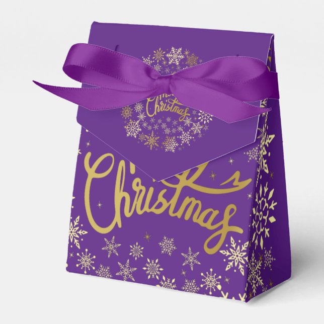 Favoritruta för god jul presentaskar (Framsidan Sidan)