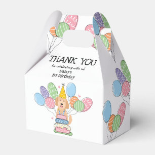 Favoritruta för Goldendoodle Hund Birthday-Tack Presentaskar