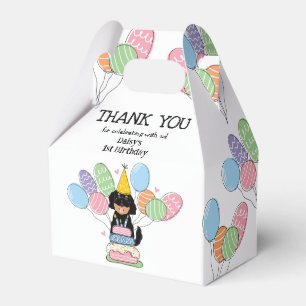 Favoritruta för Goldendoodle Hund Birthday-Tack Presentaskar