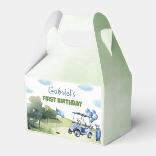 Favoritruta för Golf Mini Theme Boy-Födelsedagsfes Presentaskar