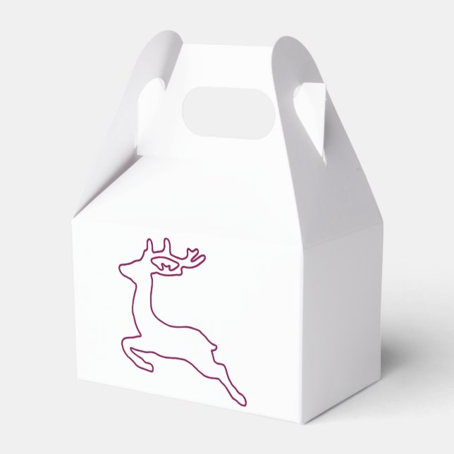 Favoritruta för grundlig Jumpning av Hjort Presentaskar (Baksidan Sidan)