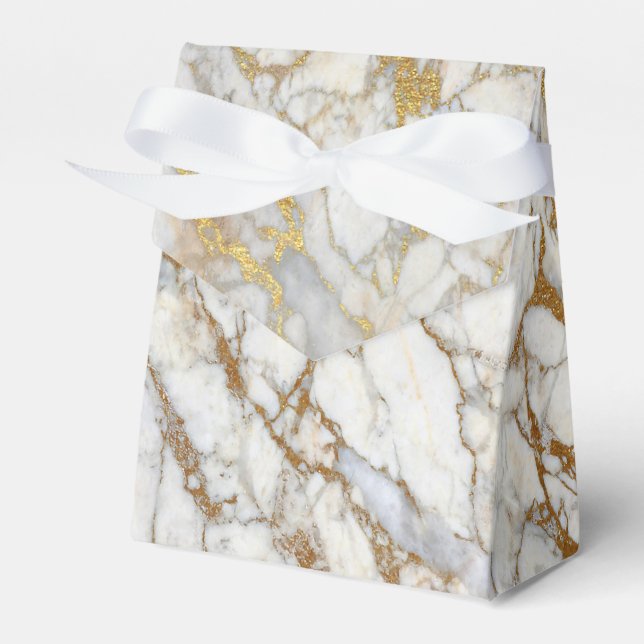 Favoritruta för Guld Marble Presentaskar (Framsidan Sidan)