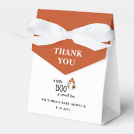 Favoritruta för halloween Little Boo Baby Shower Presentaskar