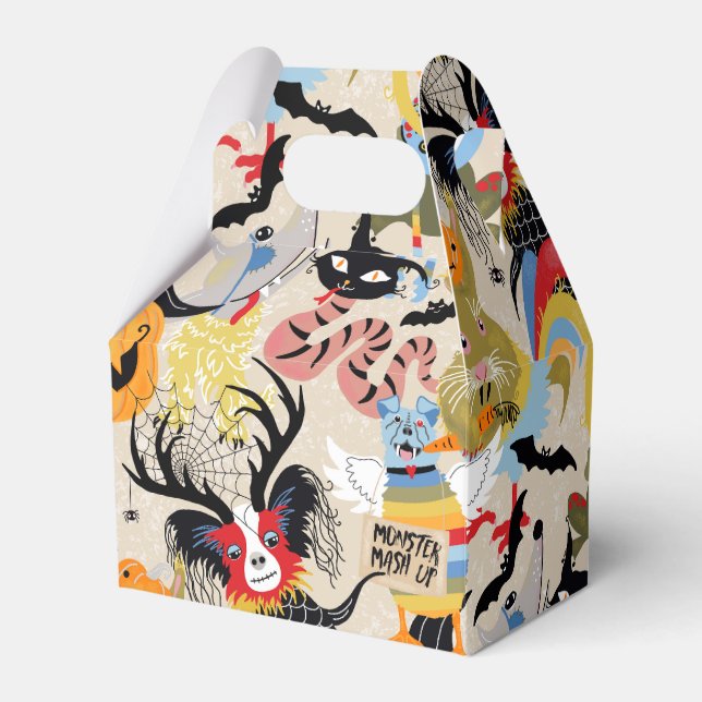 Favoritruta för Halloween Monster Mash Up Presentaskar (Framsidan Sidan)