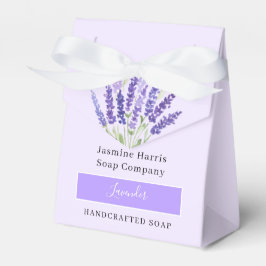 Favoritruta för handgjorda produkter av lavender A Presentaskar