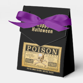 Favoritruta för happy halloween "POISON" Presentaskar