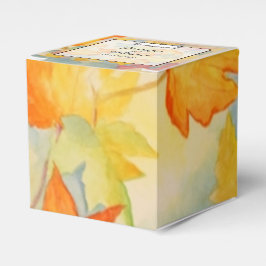 Favoritruta för Höst löv gaybröllop Presentaskar