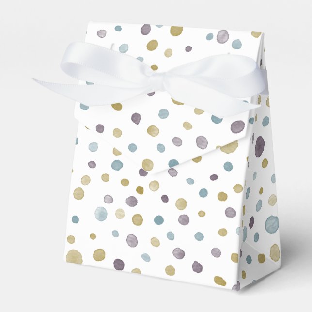 Favoritruta för Janet Confetti-vattenfärgpunkter Presentaskar (Framsidan Sidan)