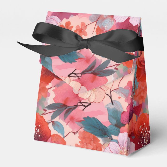 favoritruta för japansk mönster-part presentaskar (Framsidan Sidan)