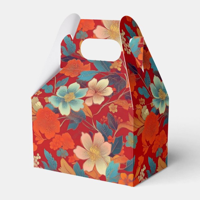 favoritruta för japansk mönster-part presentaskar (Framsidan Sidan)