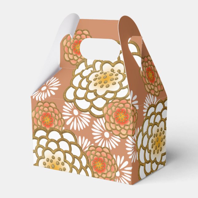 Favoritruta för japanska mönster i elegant presentaskar (Framsidan Sidan)