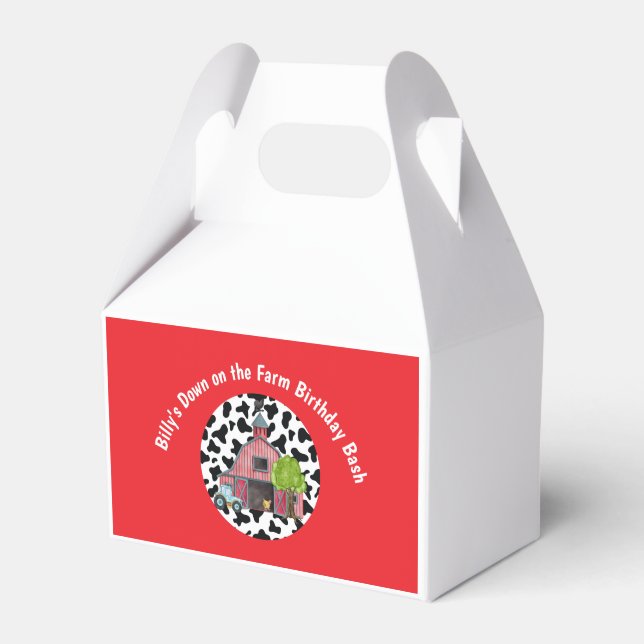 Favoritruta för jordbruksdjur (Barnyard Birthday)  Presentaskar (Framsidan Sidan)