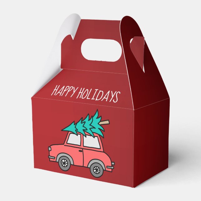 Favoritruta för Julgran-Helgdagar Presentaskar (Framsidan Sidan)