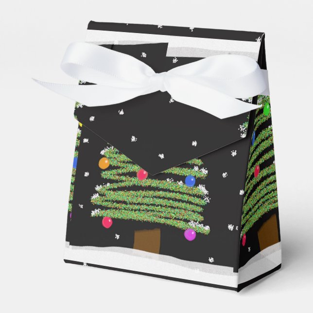 Favoritruta för julgran presentaskar (Framsidan Sidan)