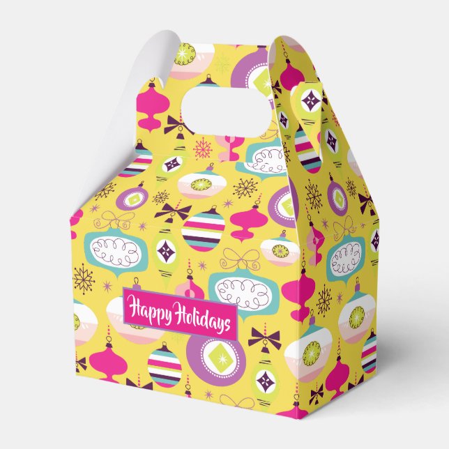 Favoritruta för julprydnader presentaskar (Framsidan Sidan)