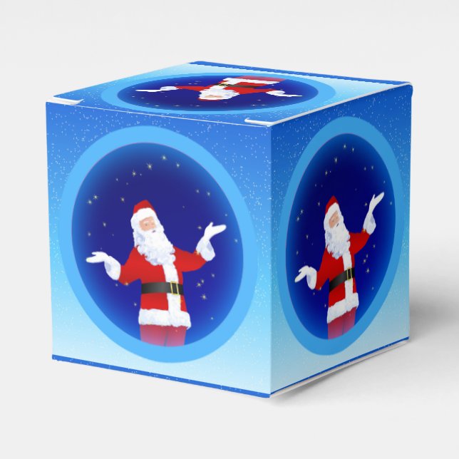Favoritruta för jultomten presentaskar (Framsidan Sidan)