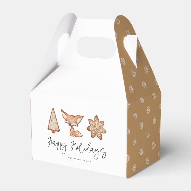 Favoritruta för jultrio-jultrio presentaskar (Framsidan Sidan)