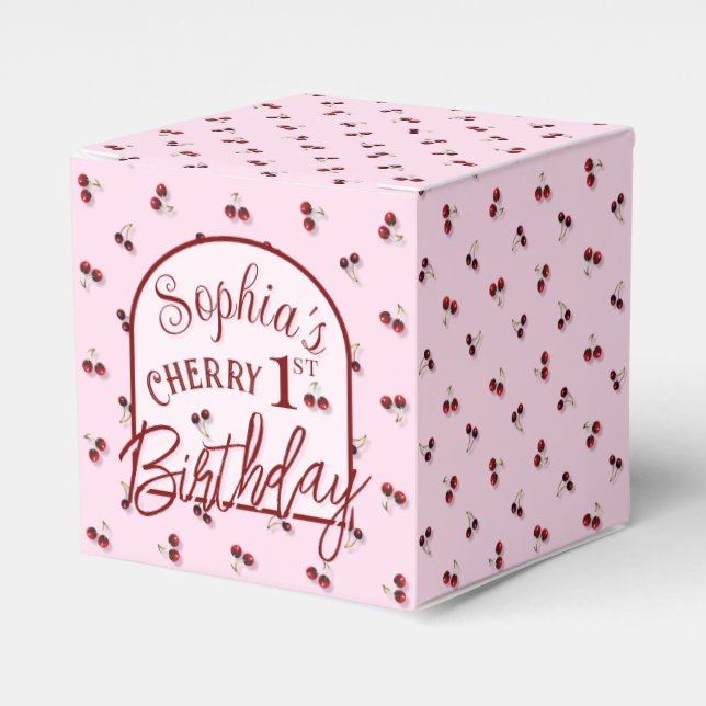 Favoritruta för körsbär presentaskar (Framsidan Sidan)