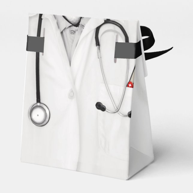 Favoritruta för läkarskola i Studenten Presentaskar (Baksidan Sidan)