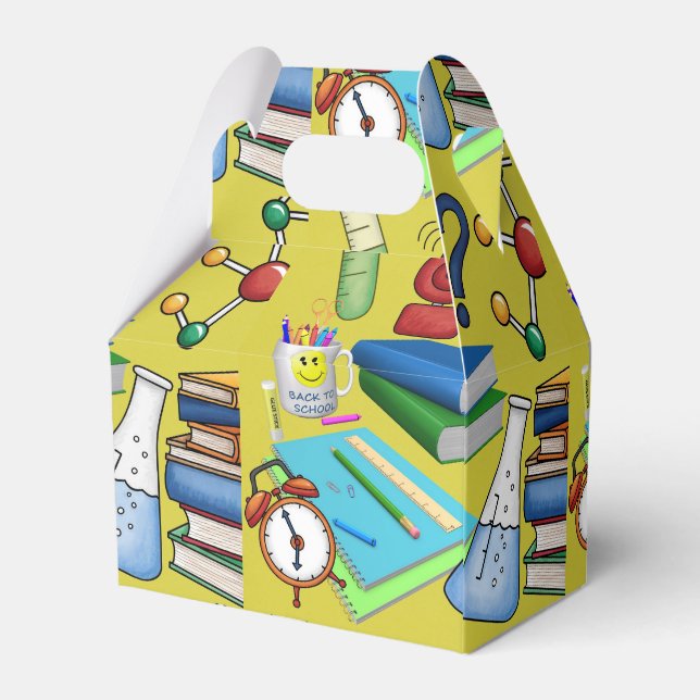 Favoritruta för lärarparti presentaskar (Baksidan Sidan)