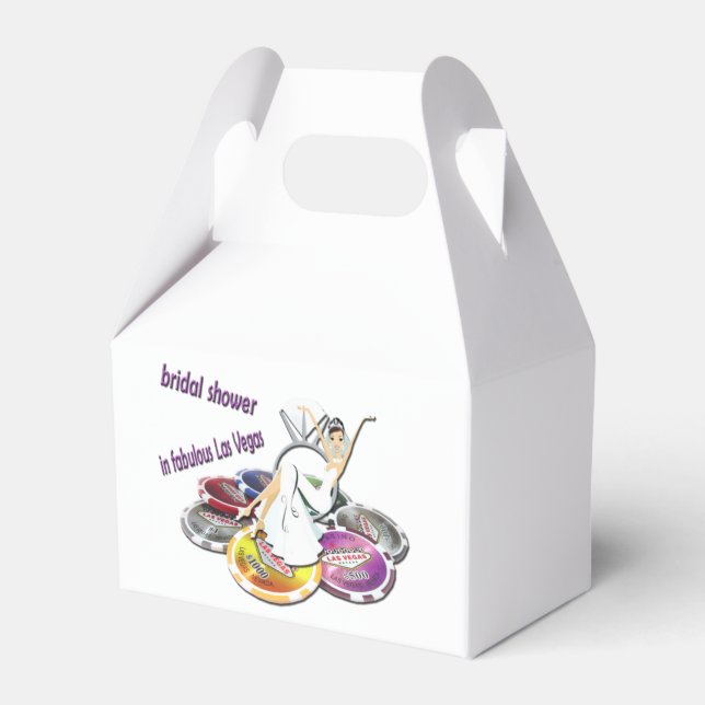 Favoritruta för Las Vegas MÖHIPPA Gable Presentaskar (Framsidan Sidan)