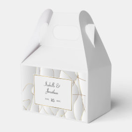 Favoritruta för lyxgulden Linjer Presentaskar