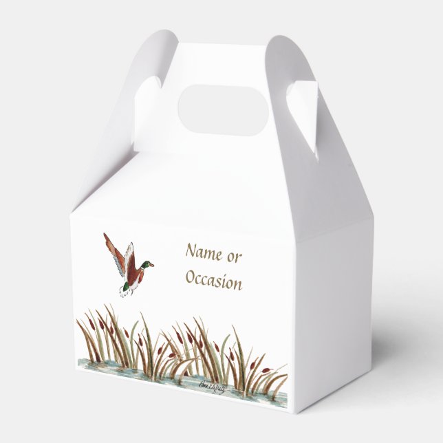 Favoritruta för Mallard Anka Presentaskar (Framsidan Sidan)