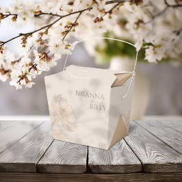 Favoritruta för minimalistisk jordisk Blommigt Presentaskar