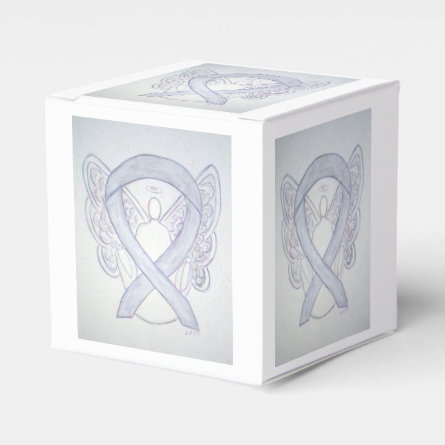 Favoritruta för parti-anjon-Grått-medvetande Presentaskar (Framsidan Sidan)