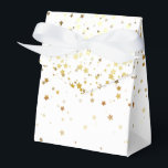 Favoritruta för parti-Guld-stjärnor Presentaskar<br><div class="desc">Parti-favoritruta som visas i en grafisk framställning med gyllene stjärnor. Färg White Anpassa det här objektet eller köp som det är. Lagrar-bild</div>