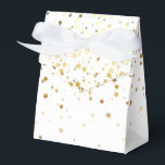 Favoritruta för parti-Guld-stjärnor Presentaskar<br><div class="desc">Parti-favoritruta som visas i en grafisk framställning med gyllene stjärnor. Färg White Anpassa det här objektet eller köp som det är. Lagrar-bild</div>