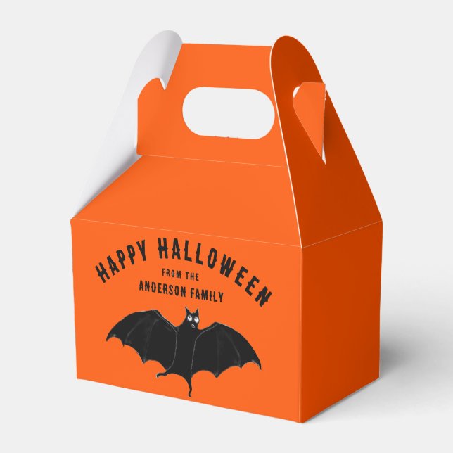 Favoritruta för personlig Halloween-gåvor Presentaskar (Baksidan Sidan)