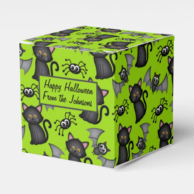 Favoritruta för Personlig i Halloween fest Presentaskar (Framsidan Sidan)