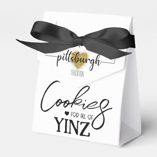 Favoritruta för Pittsburgh Cookie Bord Presentaskar (Framsidan Sidan)