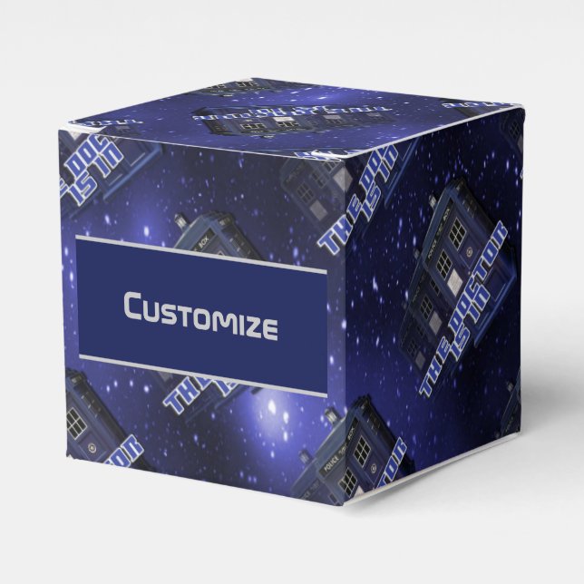 Favoritruta för polissamtal presentaskar (Framsidan Sidan)