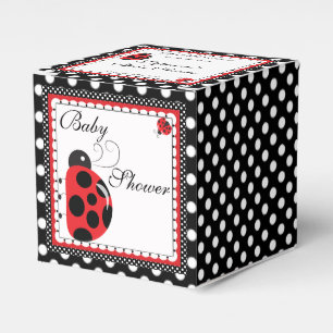 Favoritruta för Polka dots och Cute Ladybugs-part Presentaskar