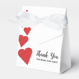 Favoritruta för Red Glitter-hörnen Presentaskar