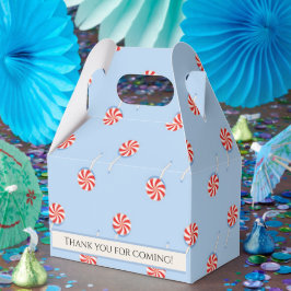 Favoritruta för Red & White Lollipop Mönster Presentaskar