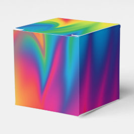 Favoritruta för regnbågsfärgad Födelsedagsfest Presentaskar