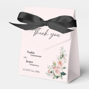 Favoritruta för Rosa av Blommigt Bröllop Tack Presentaskar