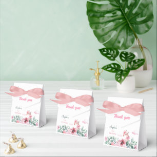Favoritruta för Rosa av Blommigt för Giraffe Water Presentaskar