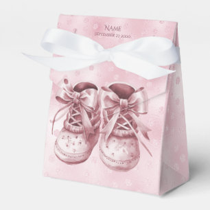 Favoritruta för rosa Baby-bilder Presentaskar