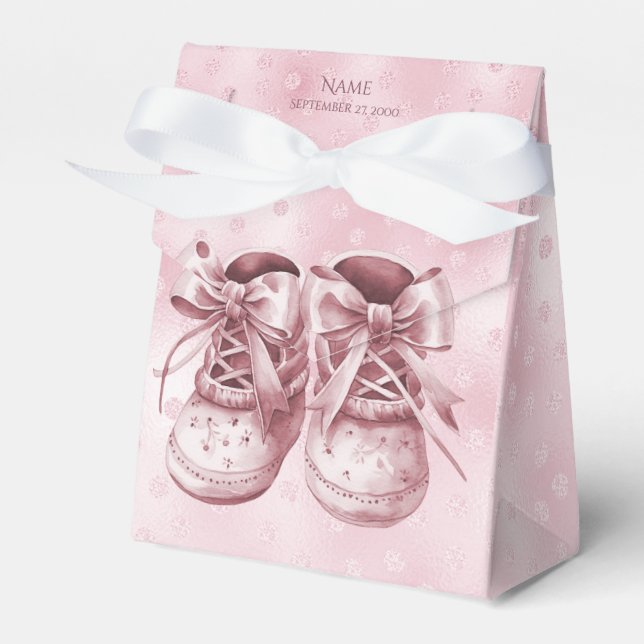 Favoritruta för rosa Baby-bilder Presentaskar (Framsidan Sidan)