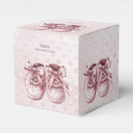 Favoritruta för rosa Baby-bilder Presentaskar