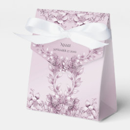 Favoritruta för rosa Blommigt Presentaskar