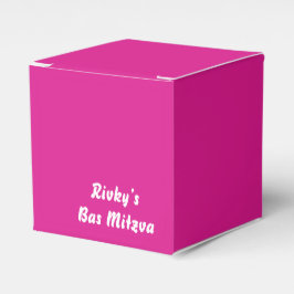 Favoritruta för rosa-flickparti presentaskar