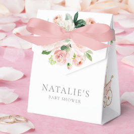 Favoritruta för rosa Garden Girl Baby Shower Presentaskar