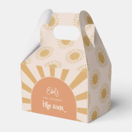 Favoritruta för rosa och Guld Sol Presentaskar